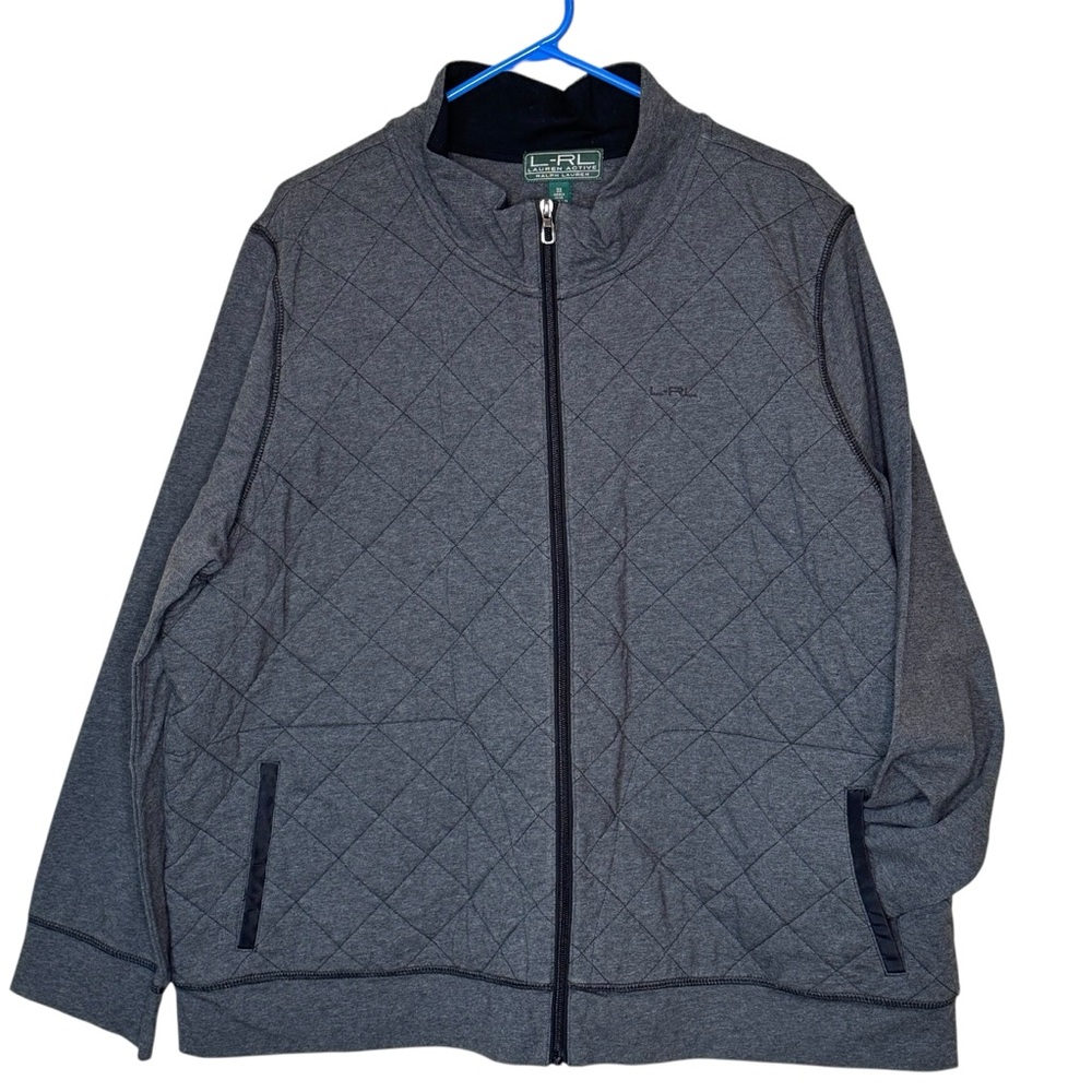 LRL Active Lauren Ralph Lauren Women’s Jacket Size 3X Lined Quilted Pockets EUC